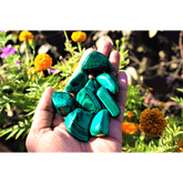 Malachite tumbles - 1 Piece Per order